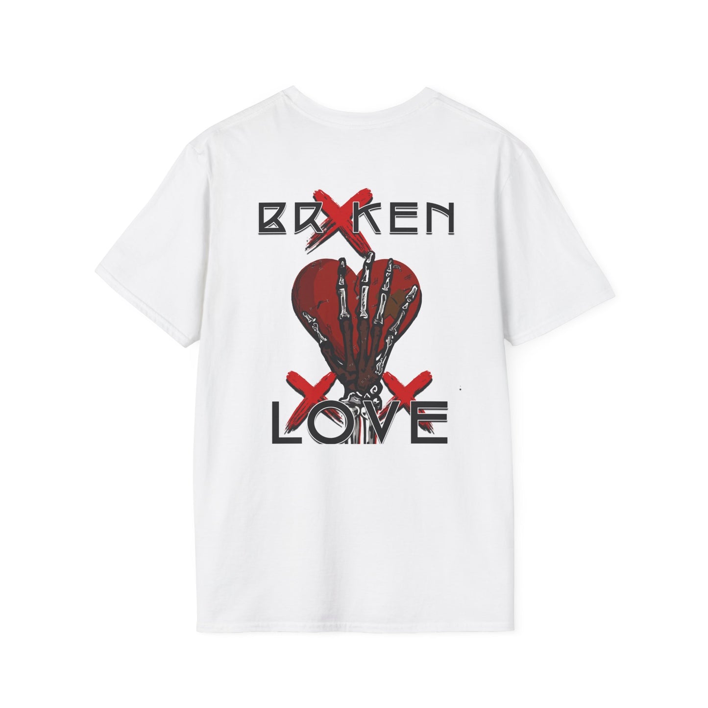 Broken Love Unisex Softstyle T-Shirt - Casual & Stylish Graphic Tee